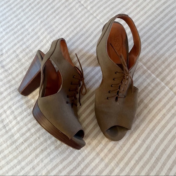 1937 by Madewell Heeled Lace Up Sandals - Picture 2 of 3